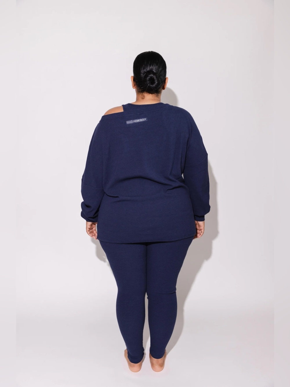 Fancy Homebody Signature Ribbed: Essential 3PC Set - Navy - Picture 2 of 5